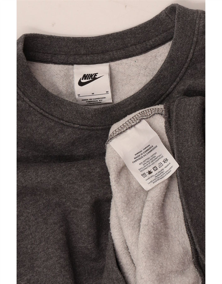 Nike Herre sweatshirt Jumper Medium Grey Bomuld