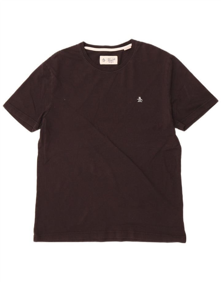 Penguin Herre T-Shirt Top XL Sort Bomuld