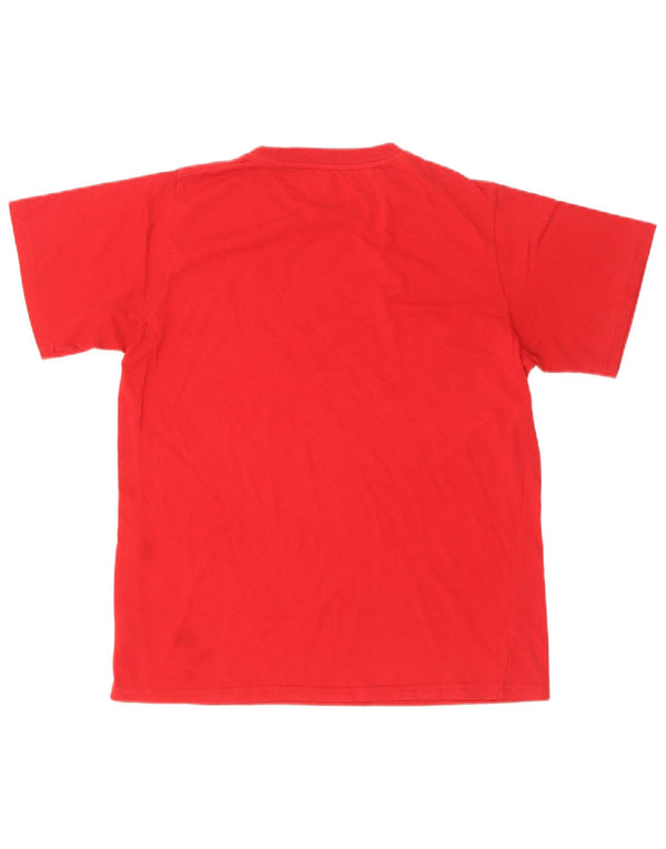 Nike drenge grafisk t-shirt top 13-14 år XL rød bomuld