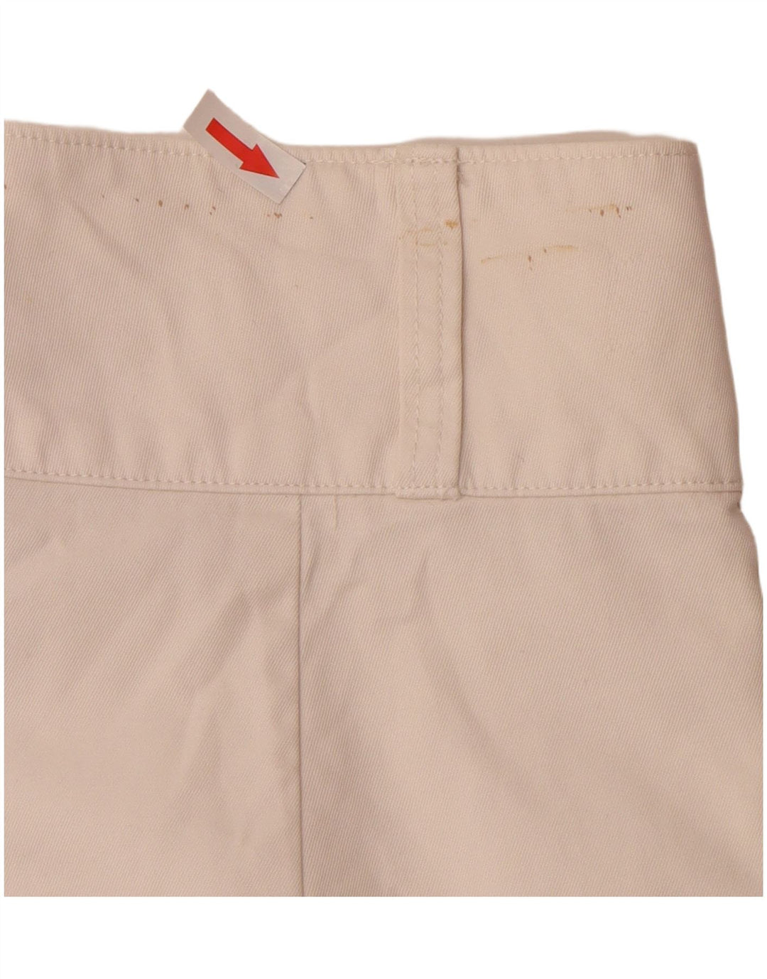 Ralph Lauren Womens Pegged Chino Shorts US 8 Medium W30 White Bomuld