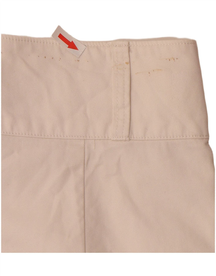Ralph Lauren Womens Pegged Chino Shorts US 8 Medium W30 White Bomuld