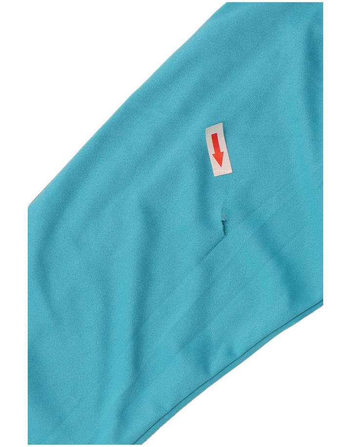 Adidas Herre Climalite Top Langærmet Medium Blue Polyester