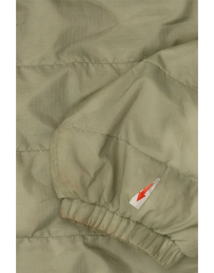 Levi's, polstret hættejakke til kvinder, UK 18 XL Grøn polyester