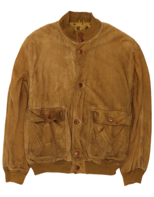 Scout Herre Ruskind Bomber Jacket UK 40 Large Beige