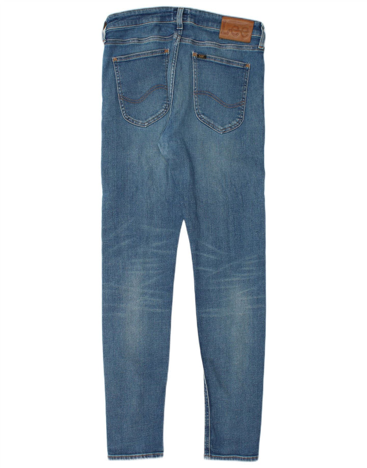 LEE Dame Malone Skinny Jeans W32 L32 Blå Bomuld