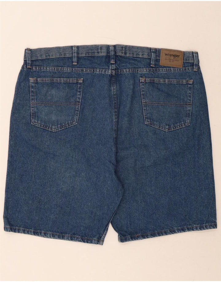 WRANGLER Mens Denim Shorts W44 2XL Blue Cotton Vintage Wrangler and Second-Hand Wrangler from Messina Hembry 