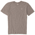 Nike T-shirt med atletisk snit til mænd, mellemgrå, flækket bomuld