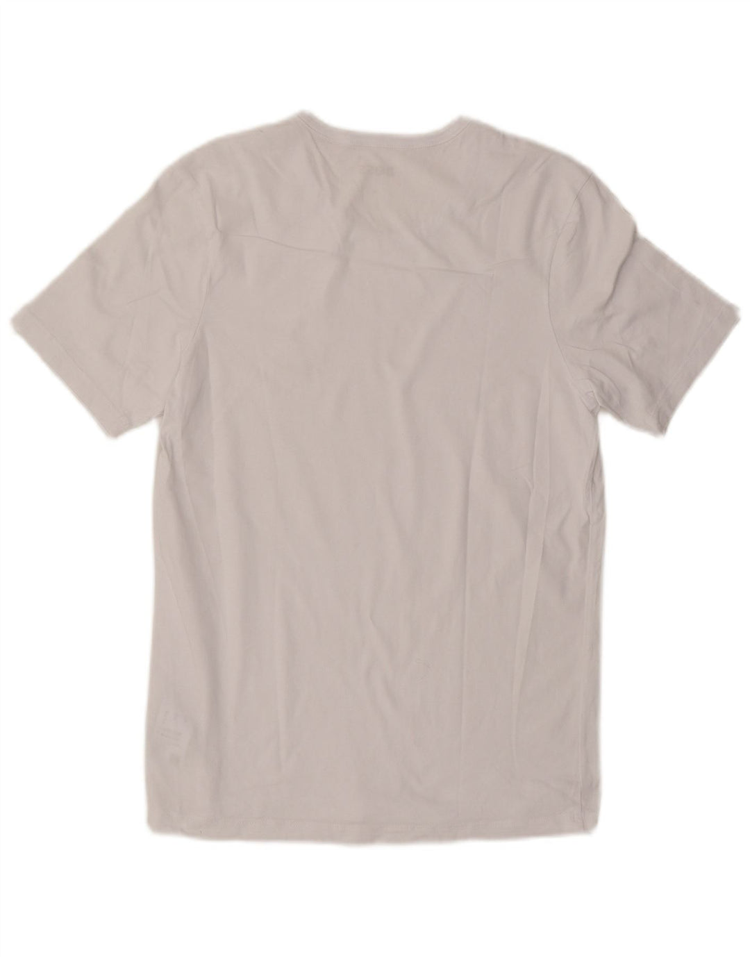 Hugo Boss Herre T-Shirt Top Medium Hvid Bomuld