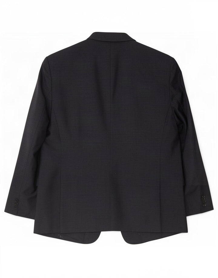 Calvin Klein Herre 2-knaps blazerjakke IT 56 3XL Marineblå Uld