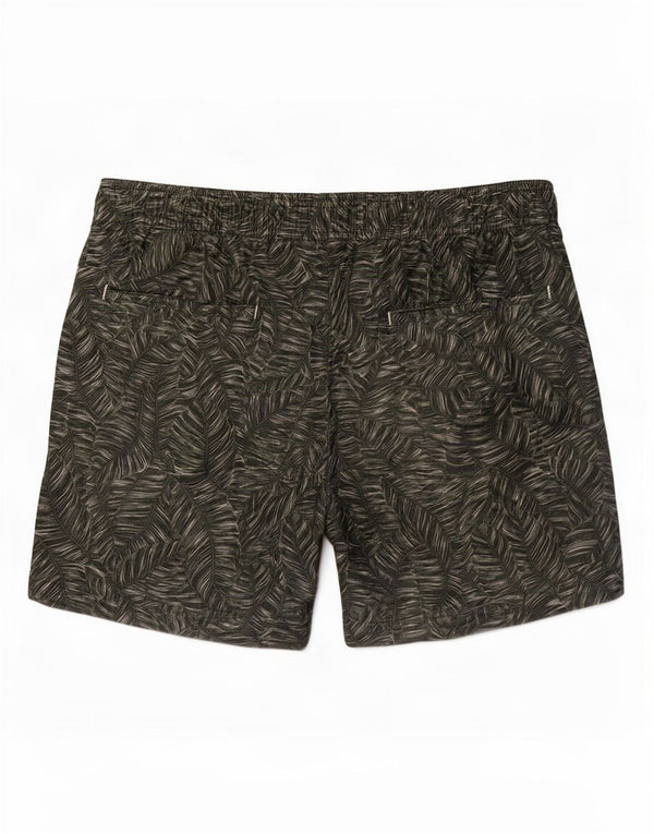 Reiss Badeshorts til mænd Small Green Floral Polyester