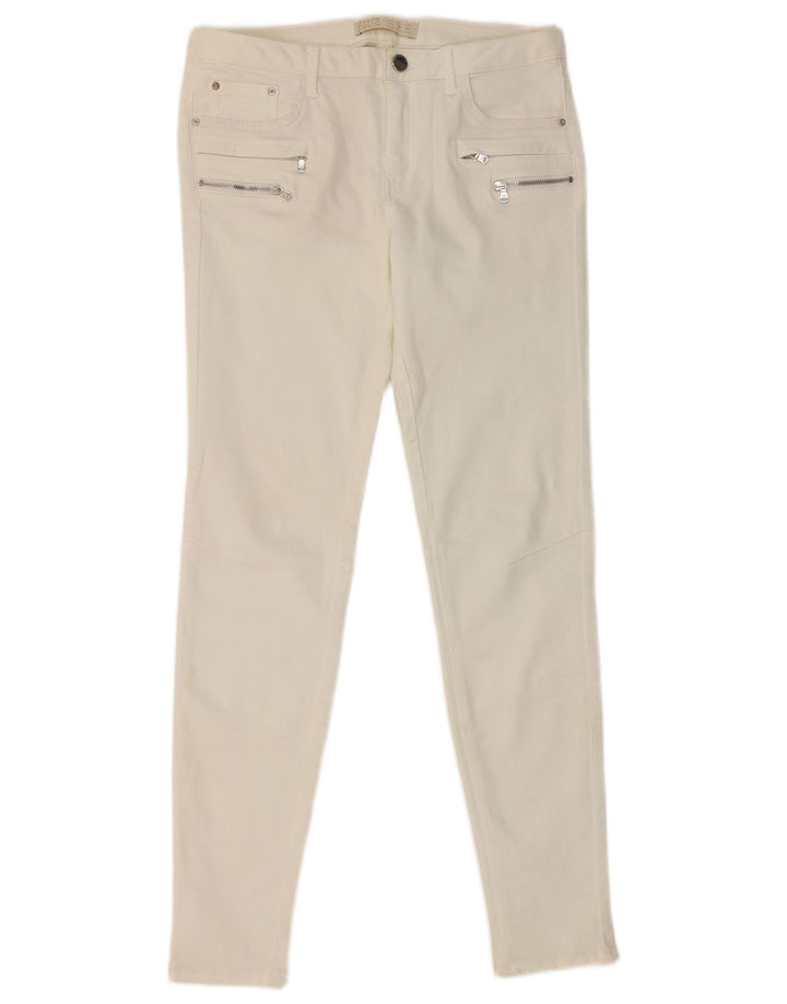 Zara Dame Skinny Jeans EU 38 Small W28 L28 Hvid