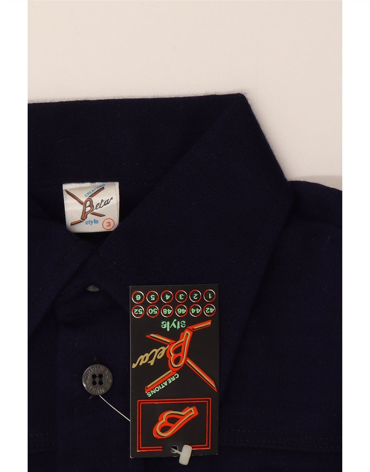 BETA Dame Pullover Shirt US 3 Small Navy Blue Akryl