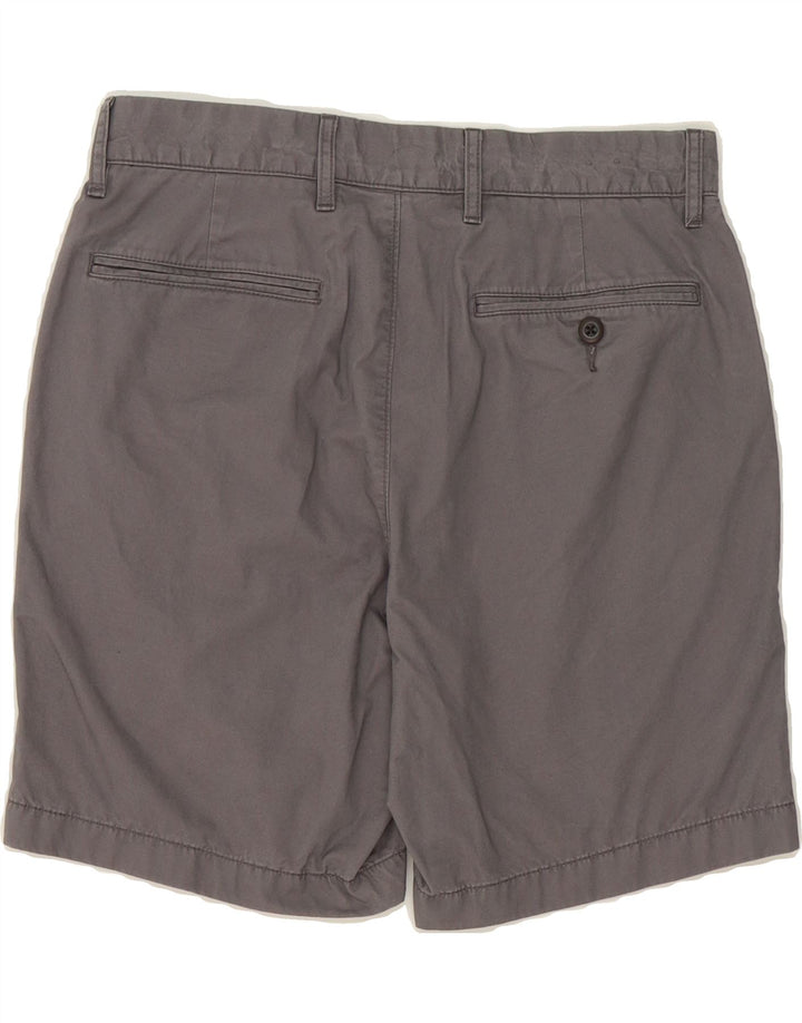 J. CREW Mens Chino Shorts W29 Small Grey Cotton Vintage J. Crew and Second-Hand J. Crew from Messina Hembry 