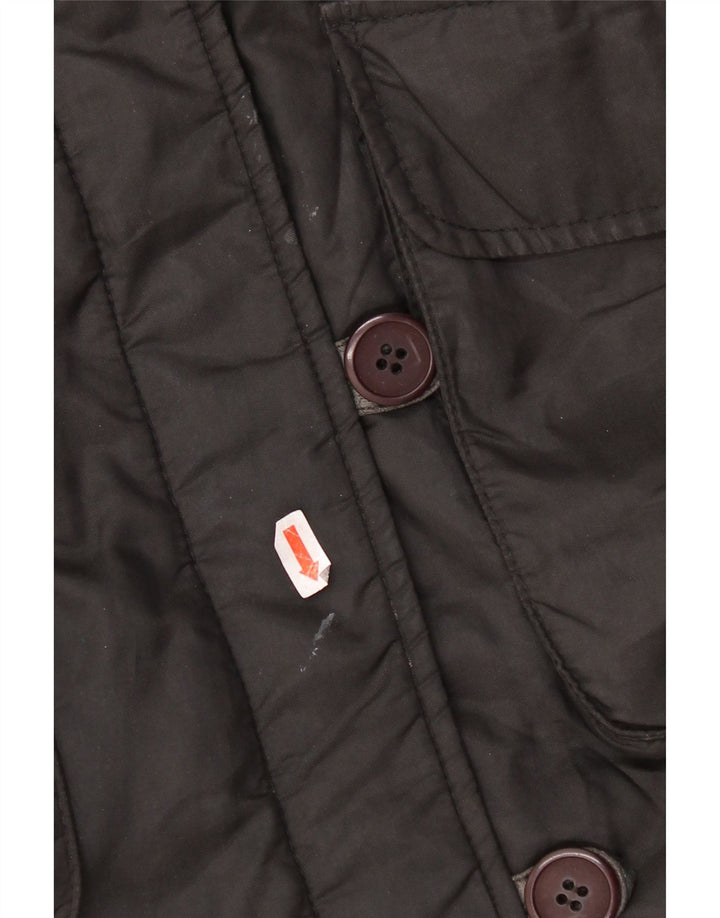 Fay Womens Windbreaker Coat UK 16 Large Brown