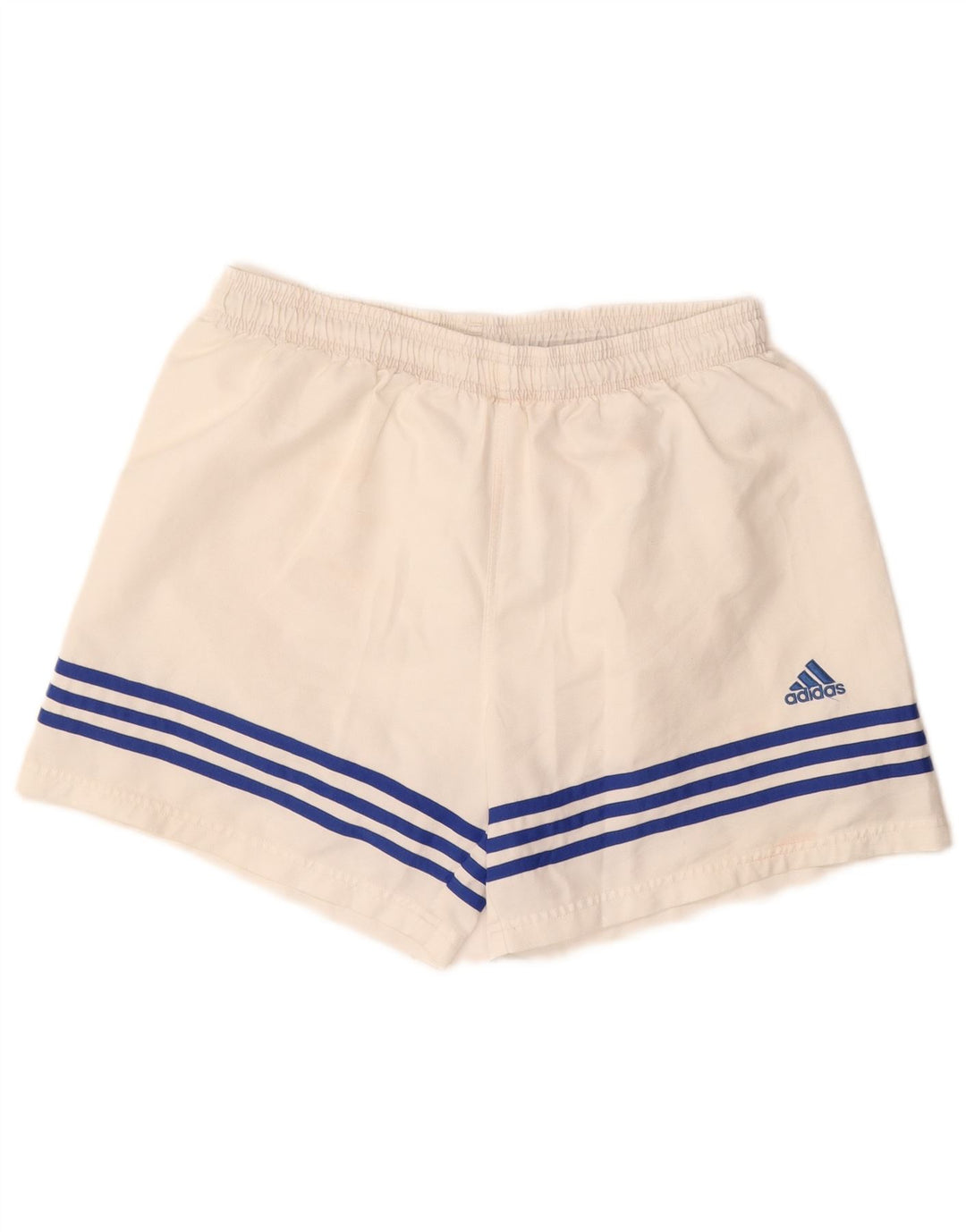 ADIDAS Herre Climalite Sportshorts UK 38 Medium White Polyester