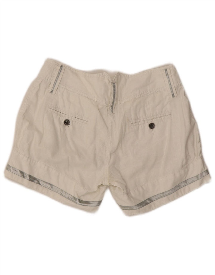 Diesel Dame Hot Pants W28 Medium Hvid Linned