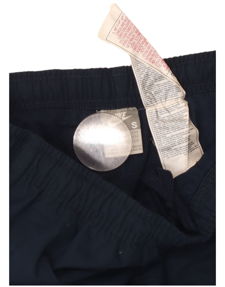 NIKE Grafiske Bermuda-sportshorts til mænd Små marineblå polyester