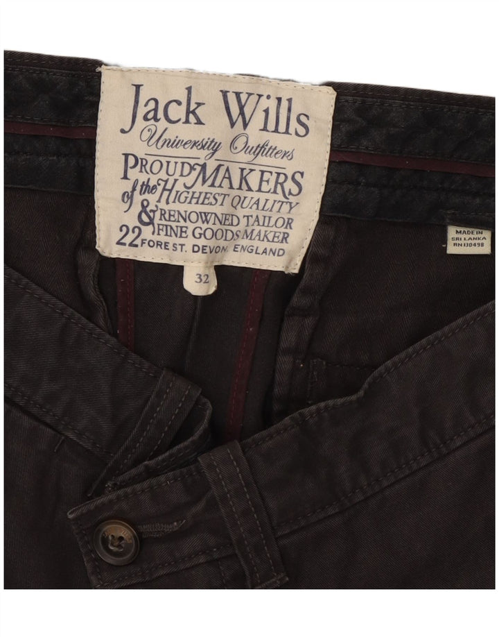 JACK WILLS Chino Shorts til mænd W32 Medium Grå