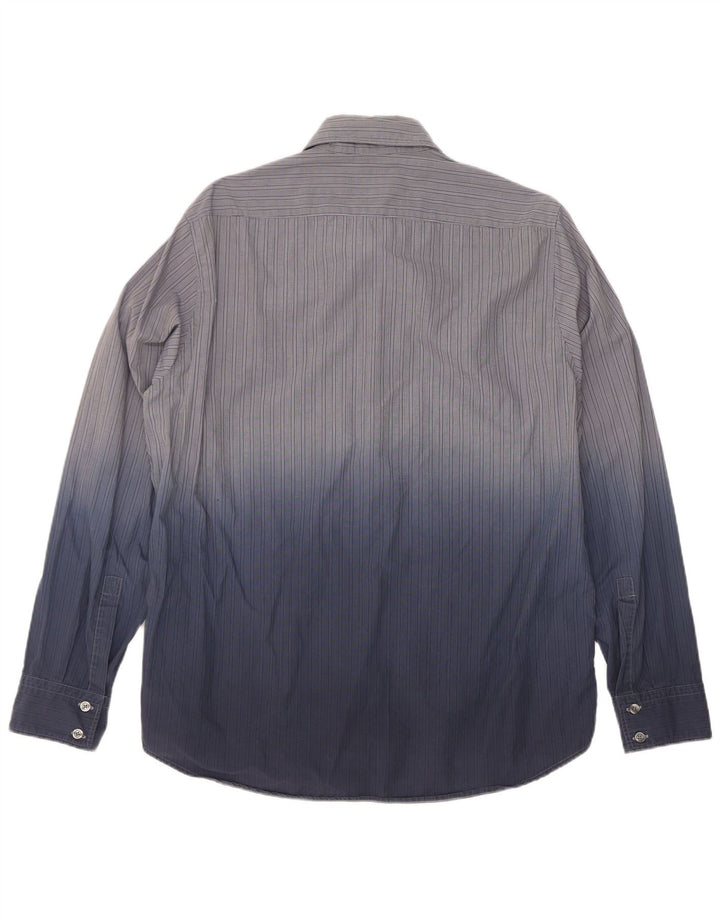 Hugo Boss Herreskjorte Large Blue Tie Dye Bomuld