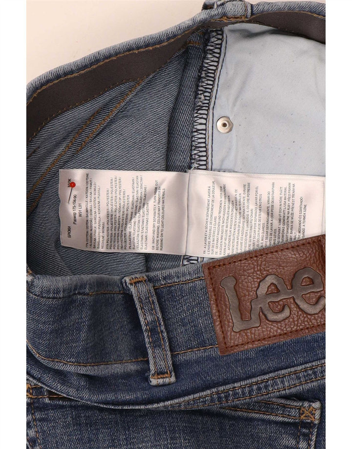 Lee Mens Extreme Motion Slim Jeans W36 L32 Blå Bomuld