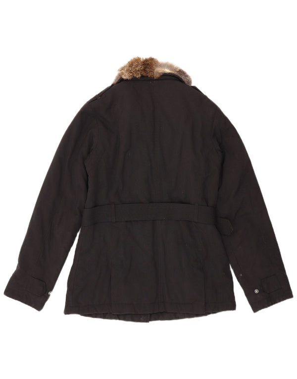 WOOLRICH Polstret Damejakke UK 10 Small Navy Blue