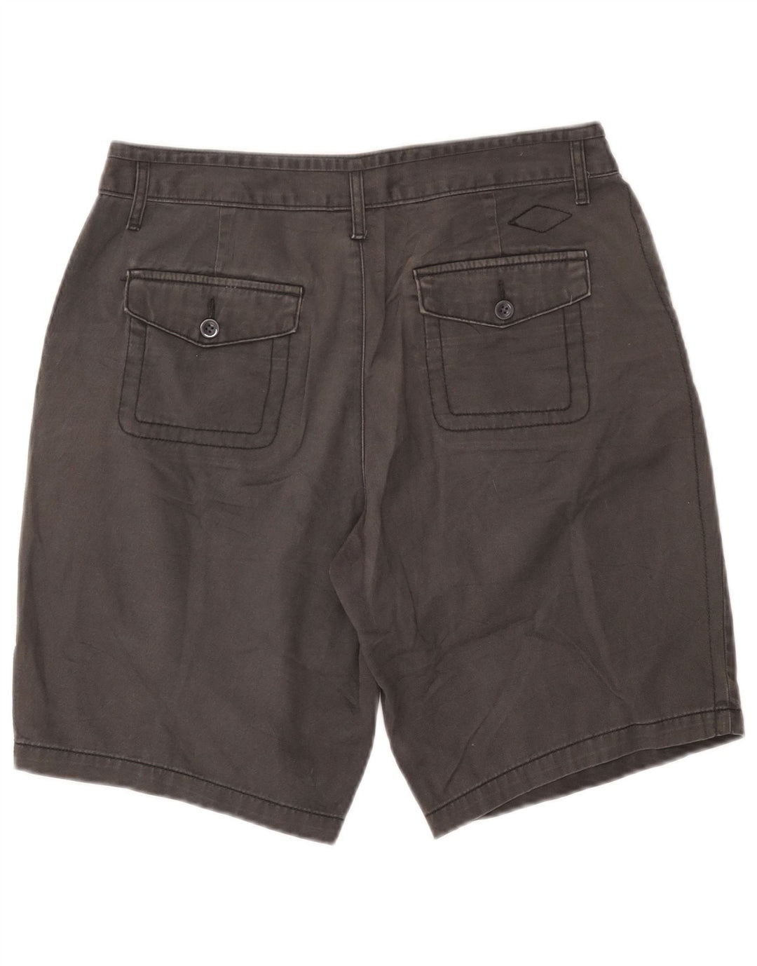 Eddie Bauer Chino Shorts til kvinder US 8 Medium W30 Grå Bomuld
