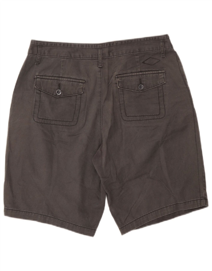Eddie Bauer Chino Shorts til kvinder US 8 Medium W30 Grå Bomuld
