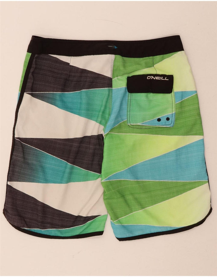O'NEILL Mens Swimming Shorts Medium  Multicoloured Colourblock Vintage O'Neill and Second-Hand O'Neill from Messina Hembry 