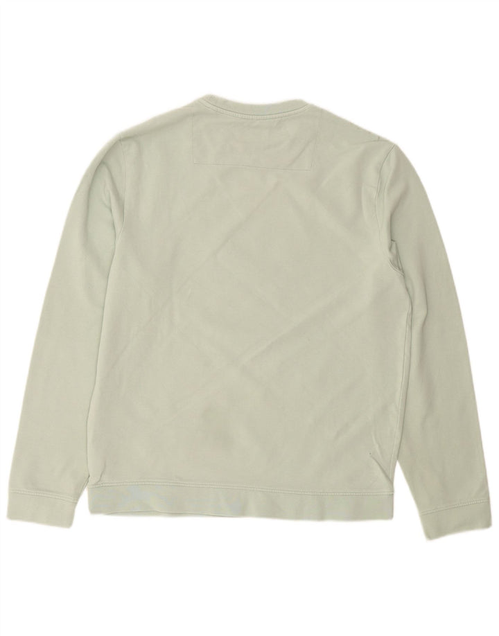 GUESS Mens Graphic Sweatshirt Jumper Large Green Cotton