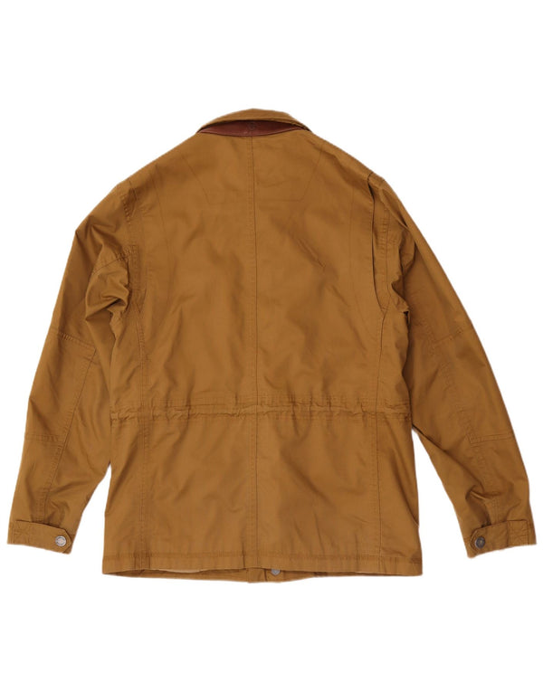 Timberland Herre Utility Jacket UK 36 Small Beige Cotton