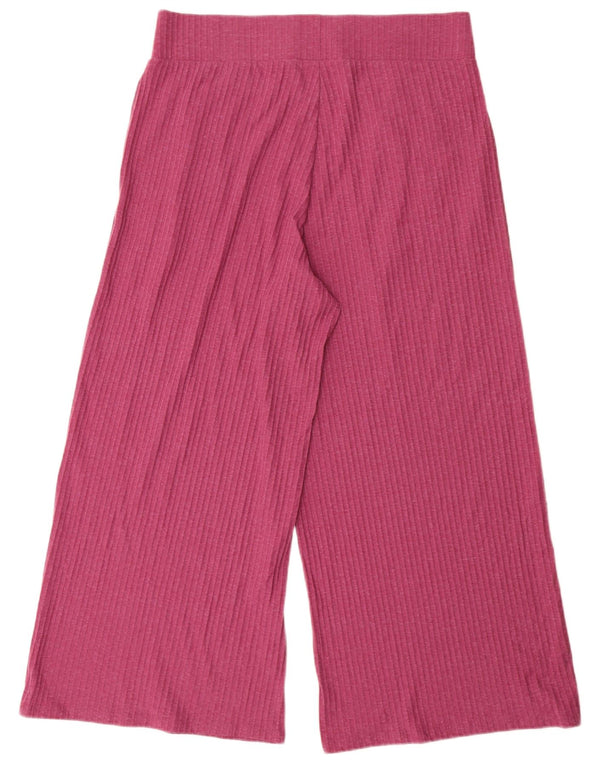 Marks & Spencer Dame Capri Bukser med høj talje UK 16 Large W32 L25 Pink