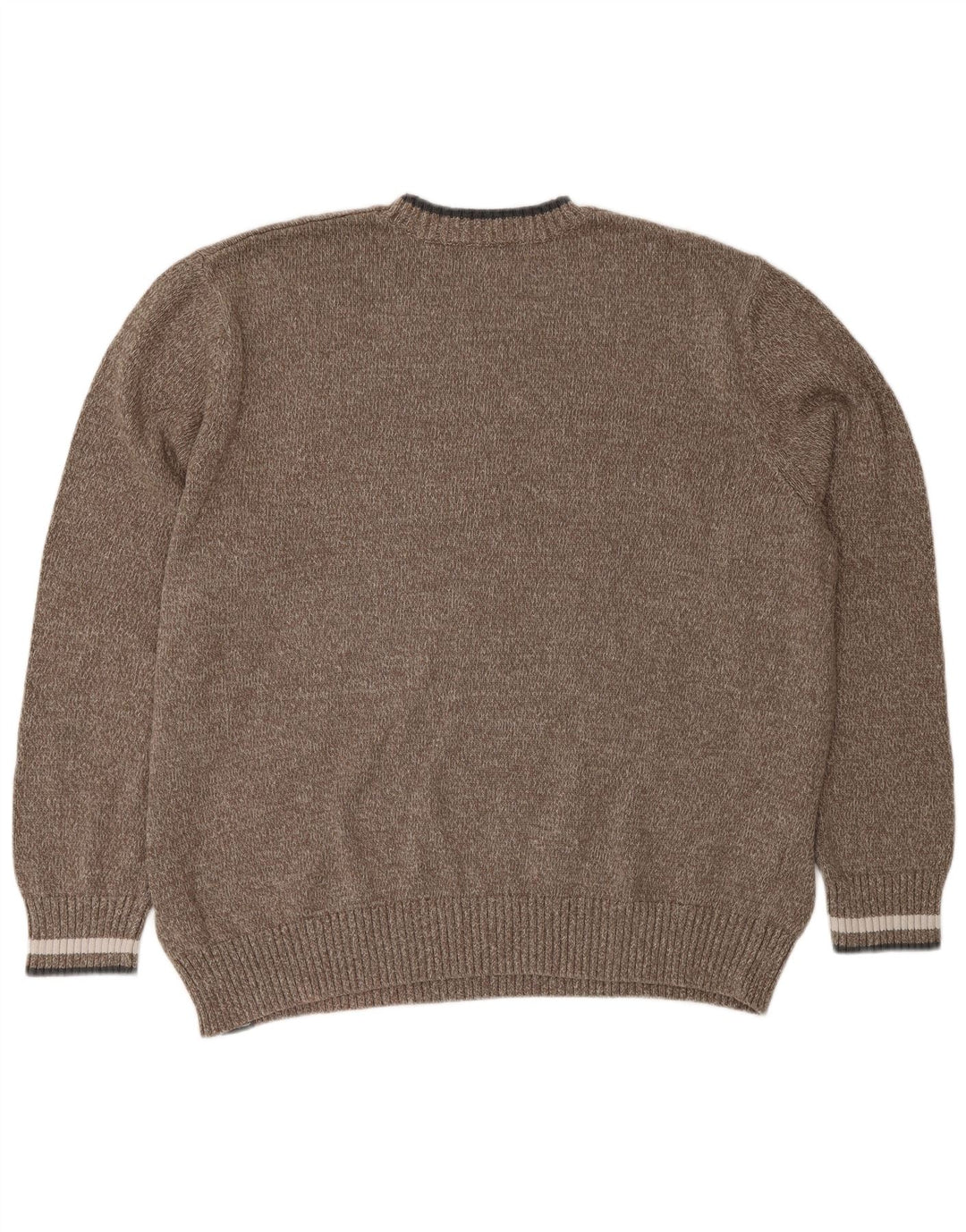 Eddie Bauer Herre rund hals sweater 2XL brun bomuld