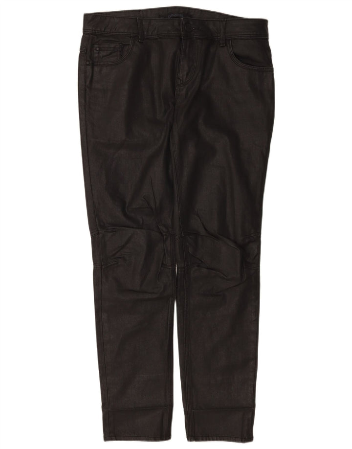 Zara Dame Slim Jeans EU 42 Large W32 L30 Sort
