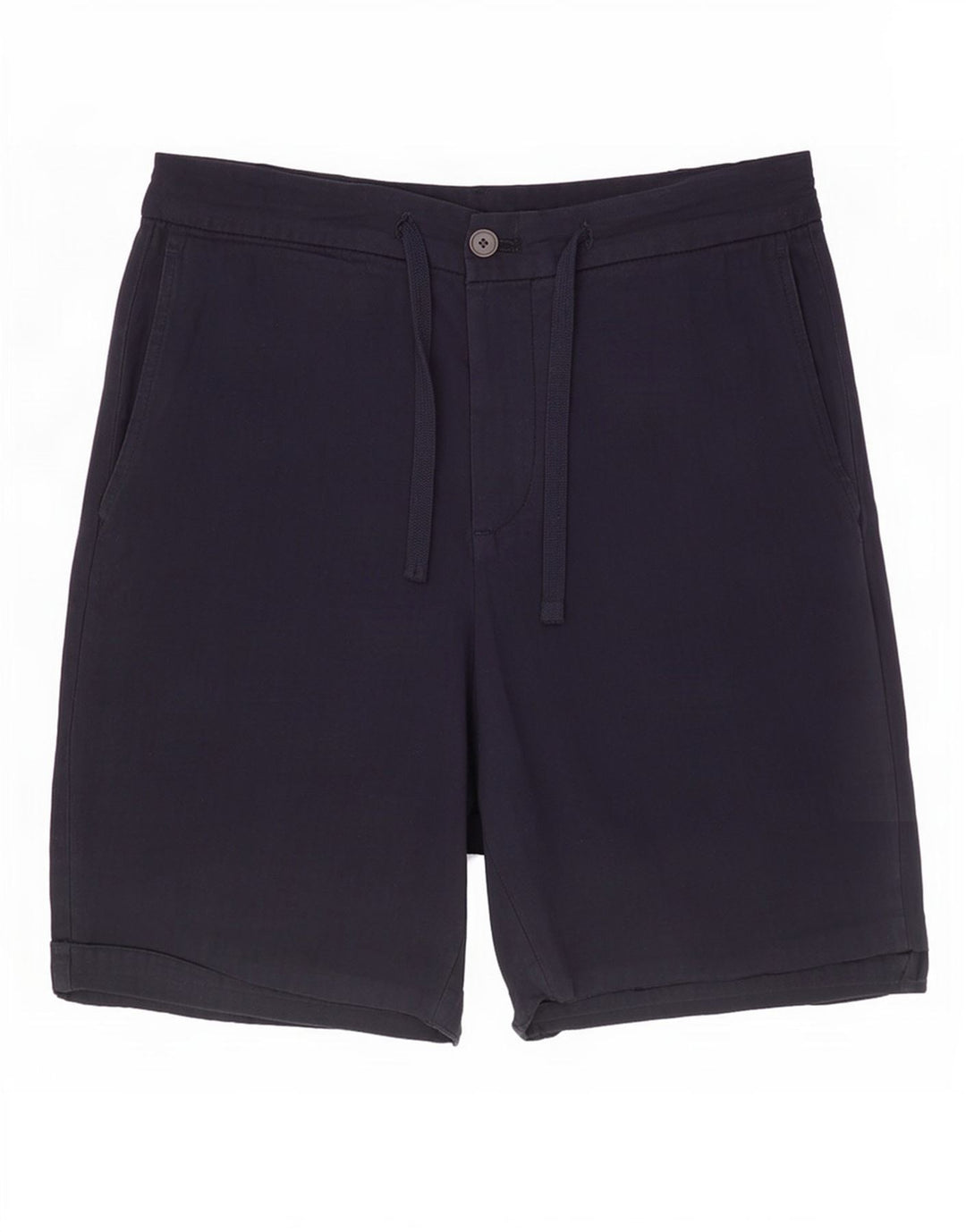 Zara Herre Chino Shorts Medium W31 Marineblå Bomuld