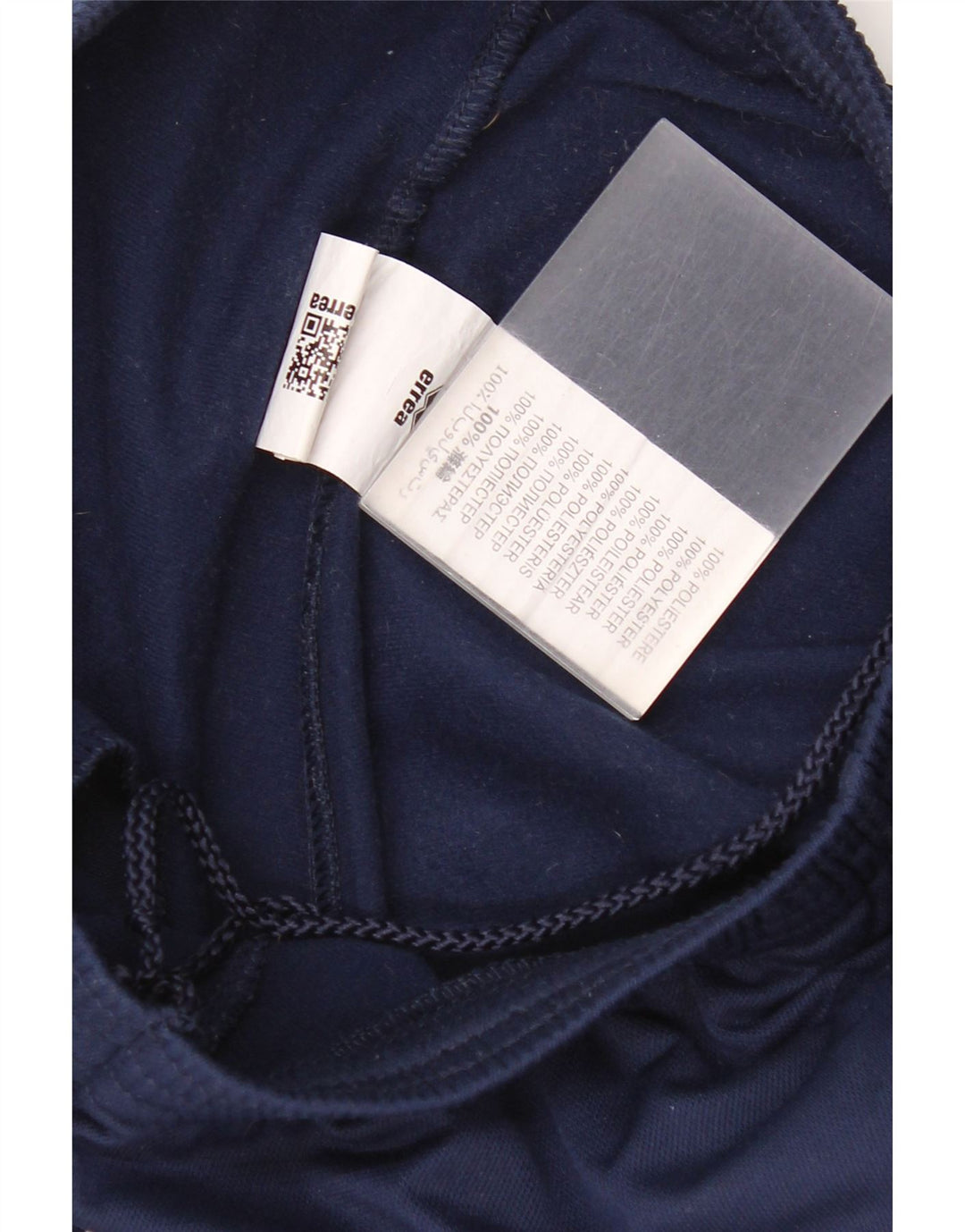 Errea Herre grafisk træningsdragt Bukser Joggers Small Navy Blue Polyester