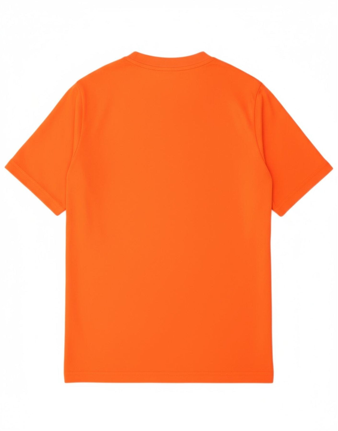 ADIDAS Boys Climalite T-Shirt Top 11-12 Years Orange Polyester