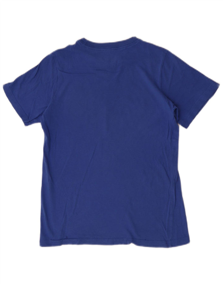 Nike drenge grafisk t-shirt top 10-11 år mellemblå