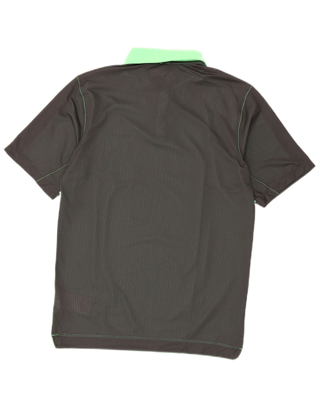 Nike Dri Fit poloshirt til mænd, lille grøn Colourblock Polyester
