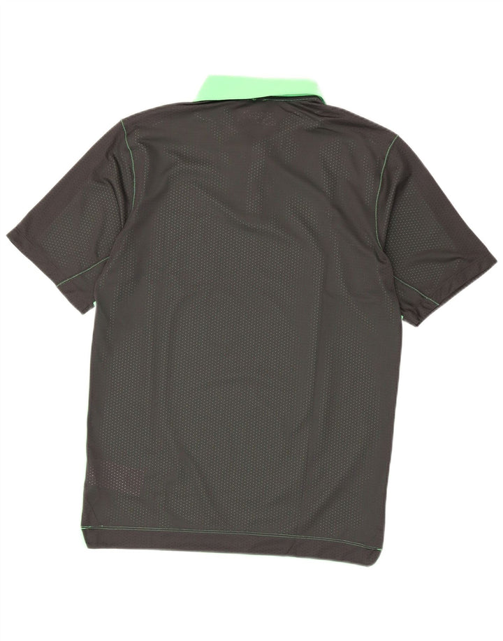 Nike Dri Fit poloshirt til mænd, lille grøn Colourblock Polyester