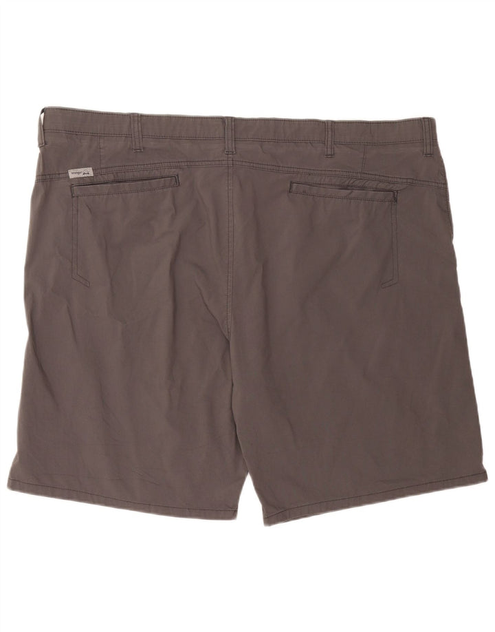 Wrangler Chino Shorts til mænd W48 4XL Grå Bomuld