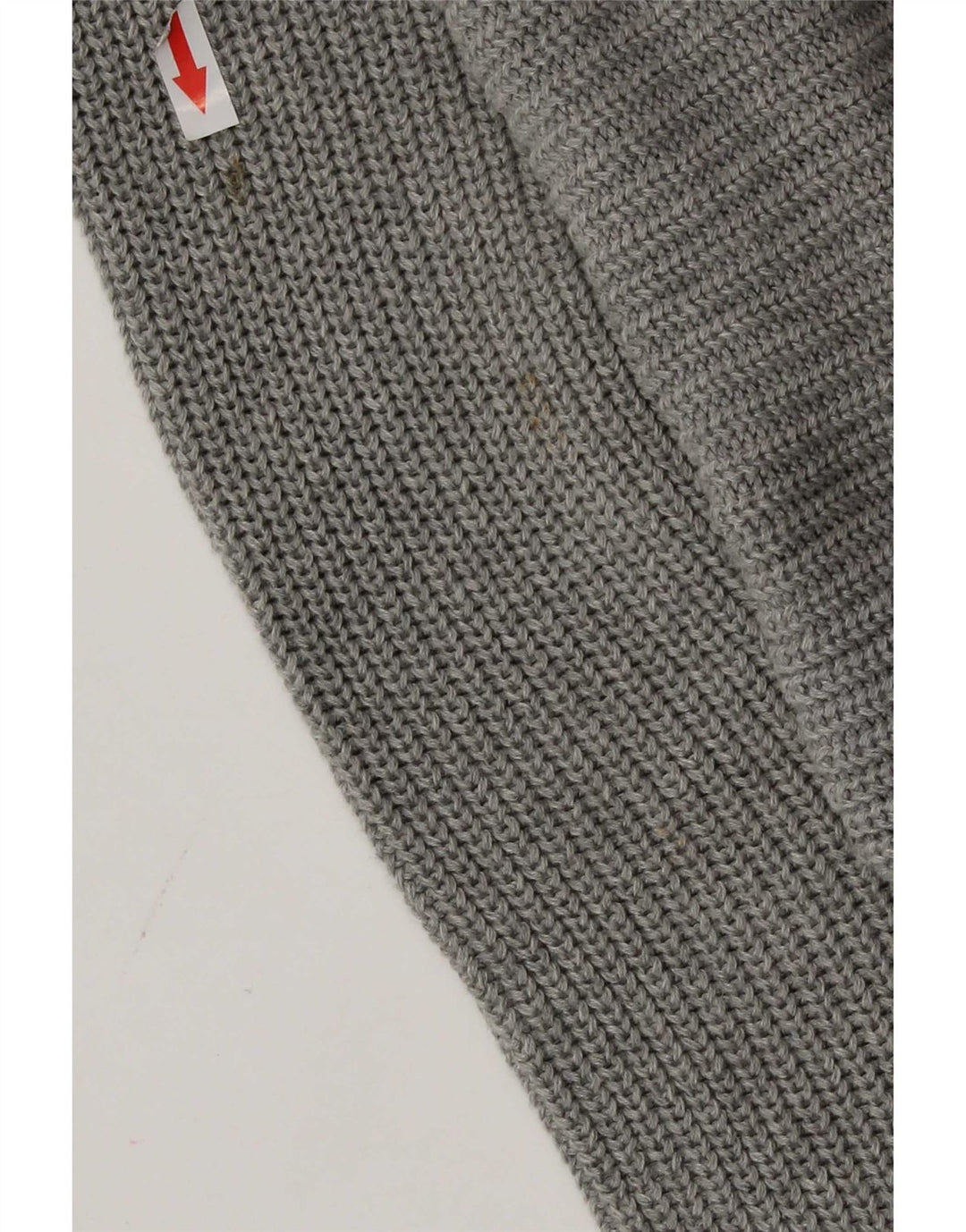 Topshop Dame Oversized rullehals sweater UK 10 Small Grey Bomuld