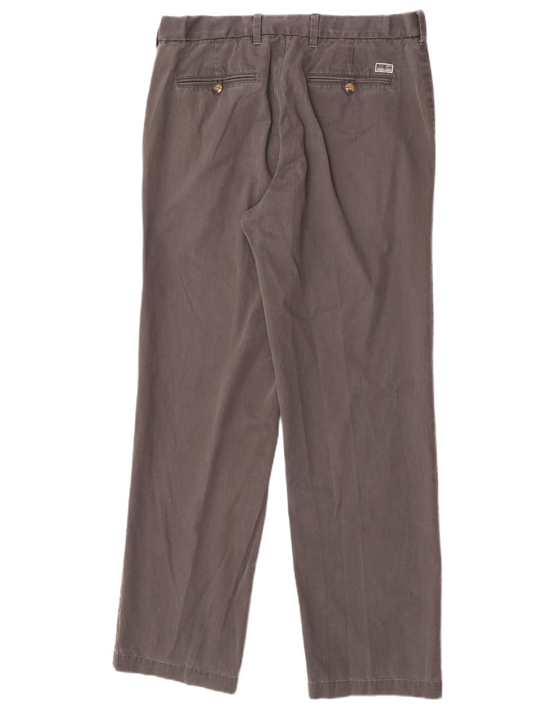 Marks & Spencer Herre Blue Harbor Lige Chinobukser W34 L33 Grå
