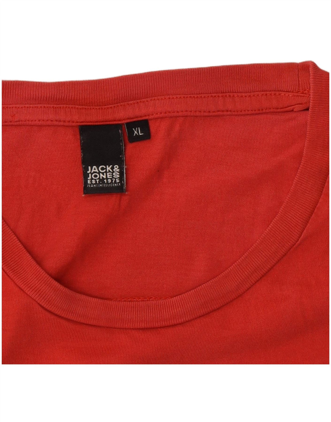 Jack & Jones Herre grafisk T-shirt Top XL Rød