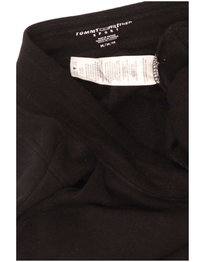 Tommy Hilfiger Grafisk træningsdragt til kvinder Joggers UK 14 Medium Black