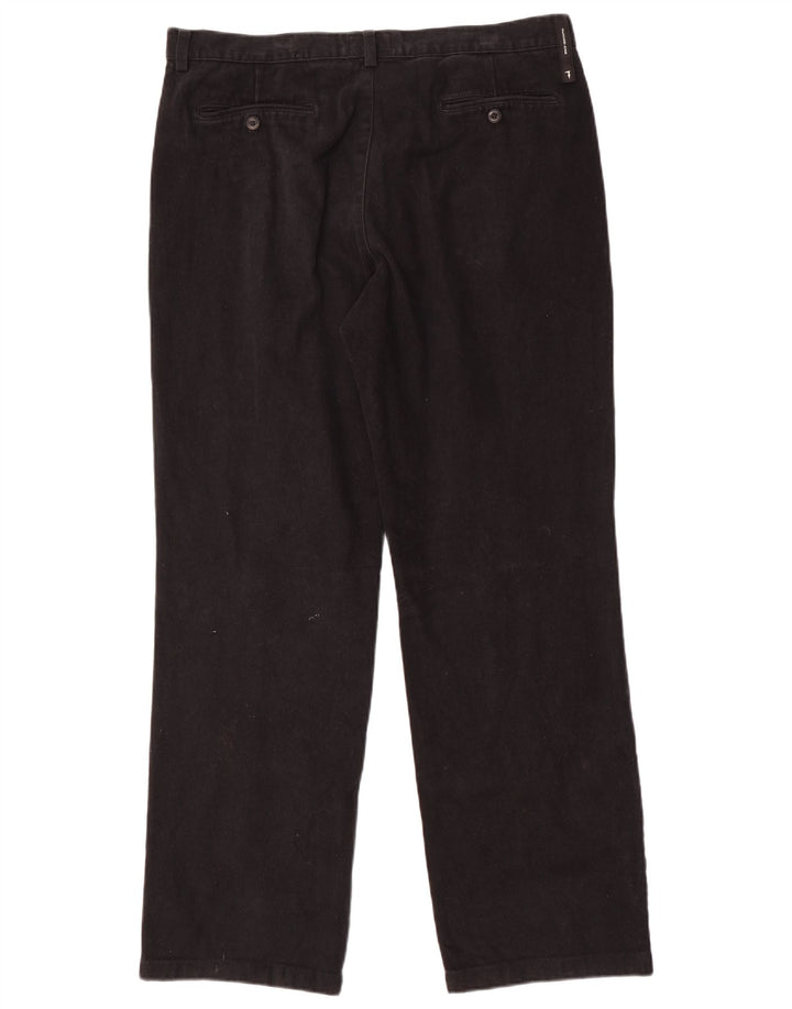 Trussardi Straight Jeans til mænd W36 L32 Sort