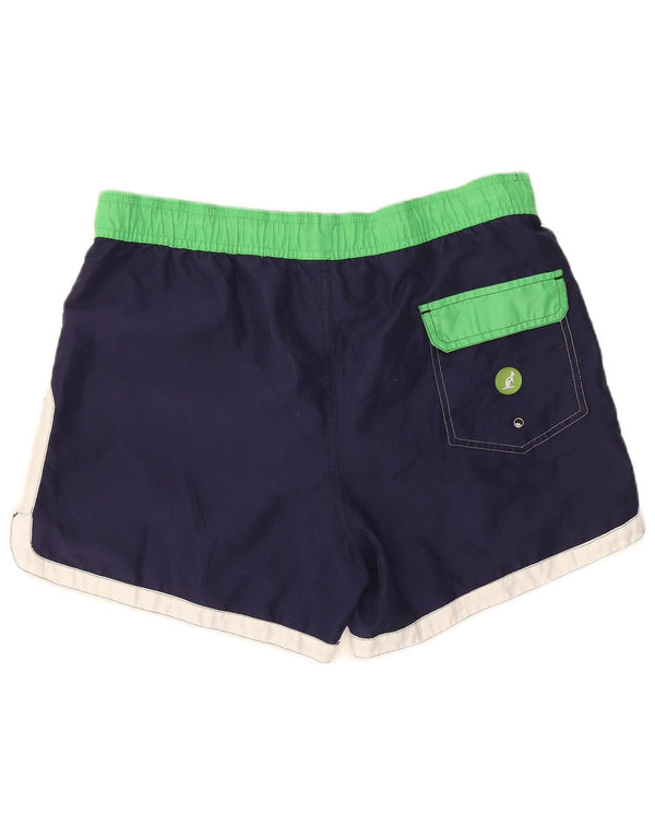 AUSTRALIAN L'ALPINA Badeshorts til mænd IT 50 Medium Navy Blue Colourblock