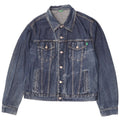 Benetton Herre denimjakke UK 42 XL Blå Bomuld