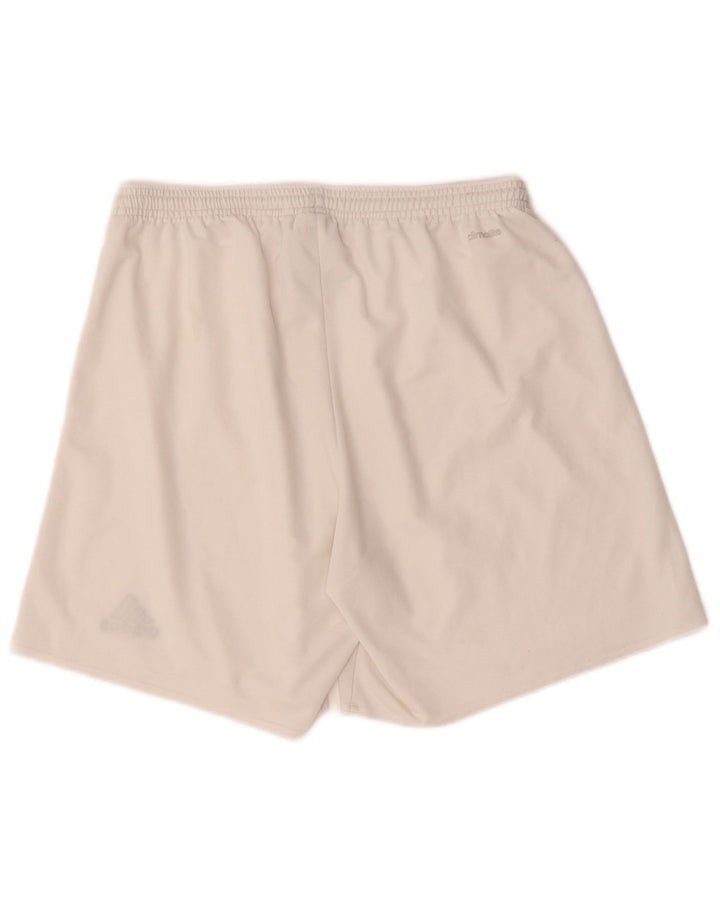 Adidas Herre Climalite Sportshorts Store hvide polyester