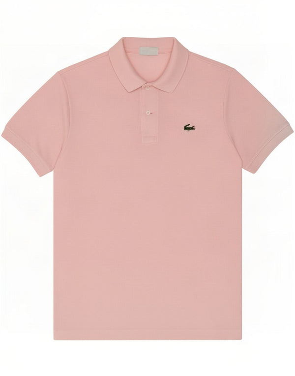 Lacoste herre poloskjorte str. 5 Large Pink Bomuld