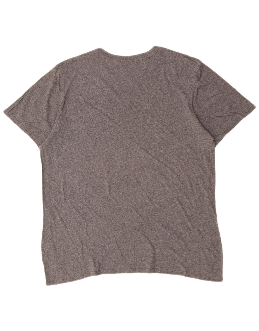 Nike T-shirt top til mænd XL Grå flækket bomuld
